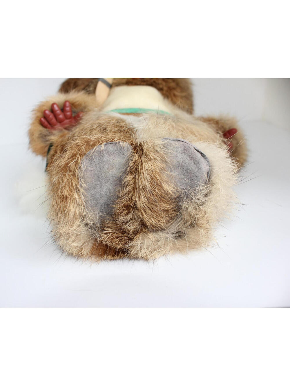 VINTAGE 1960s Carlson Girl Eskimo Doll Rabbit Fur Leather 12" Tall - Picture 10 of 13